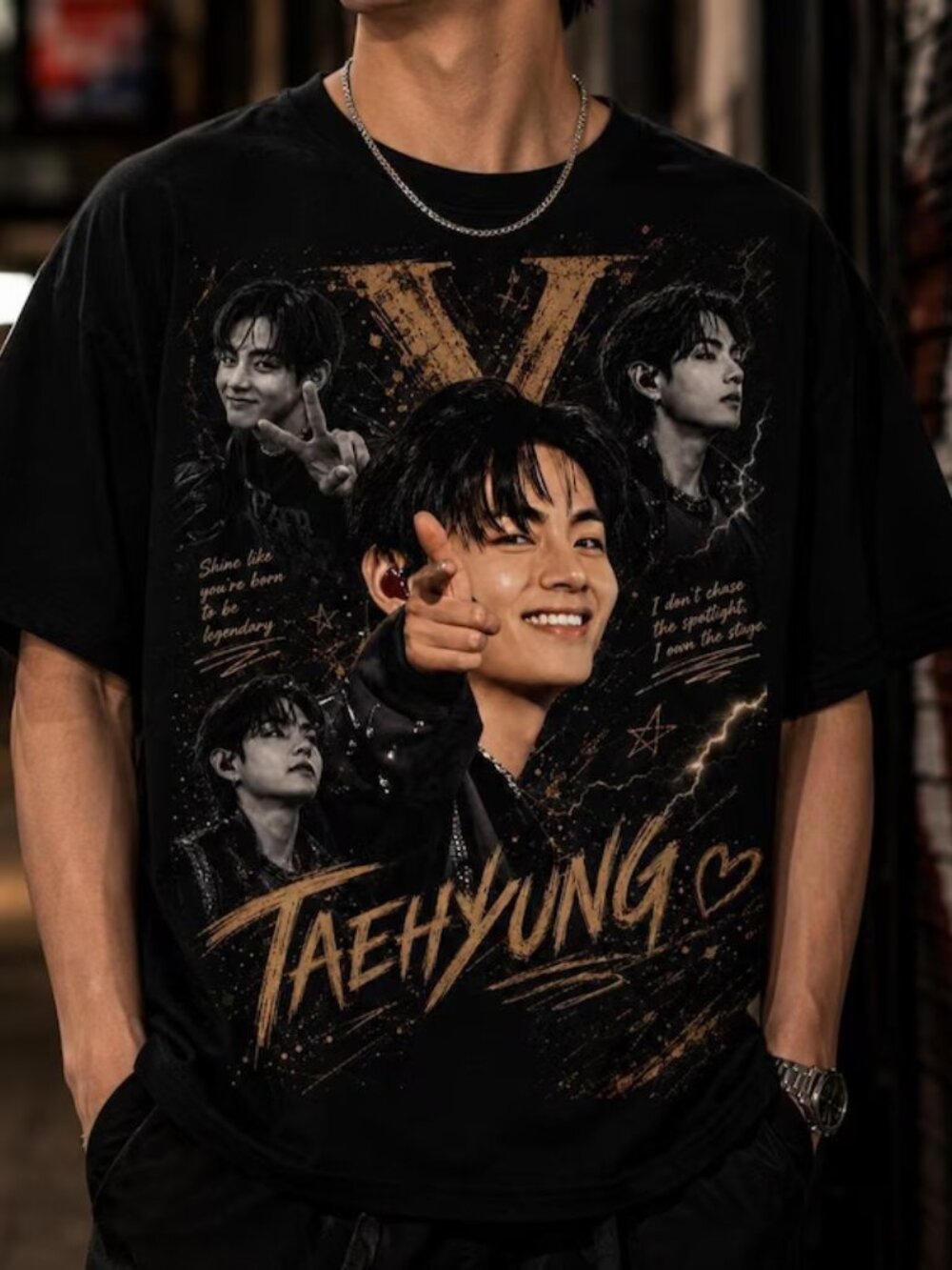 Kim Taehyung shirt,Golden Era Inspired Shirt,,Kim Taehyung for Fans T Shirt